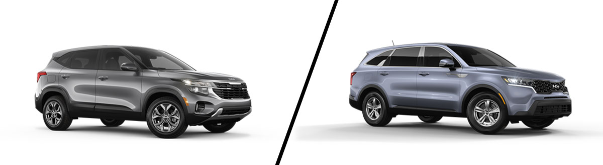 2024 Kia Seltos vs 2024 Kia Sorento