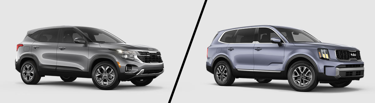 2024 Kia Seltos vs 2024 Kia Telluride