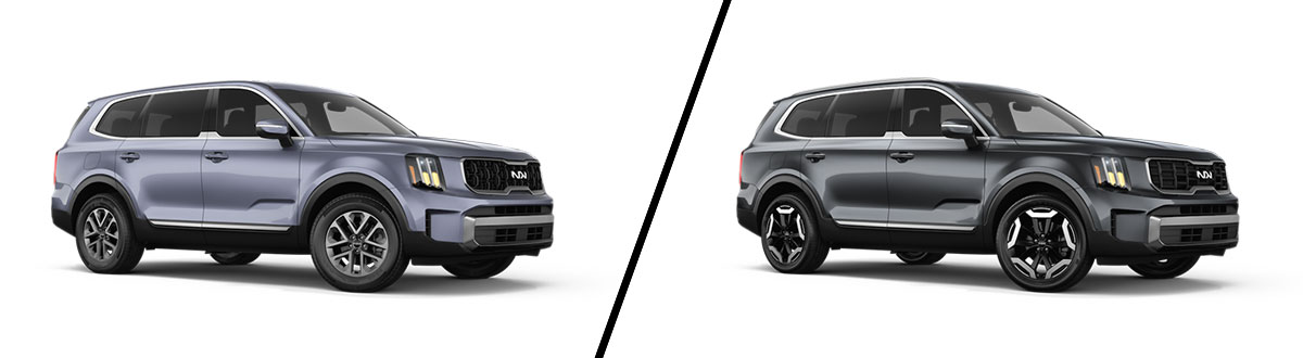 2024 Kia Telluride LX vs 2024 Kia Telluride S