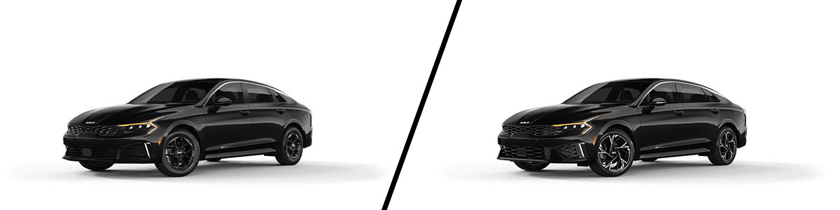 2025 Kia K5 LXS vs GT-Line trim levels