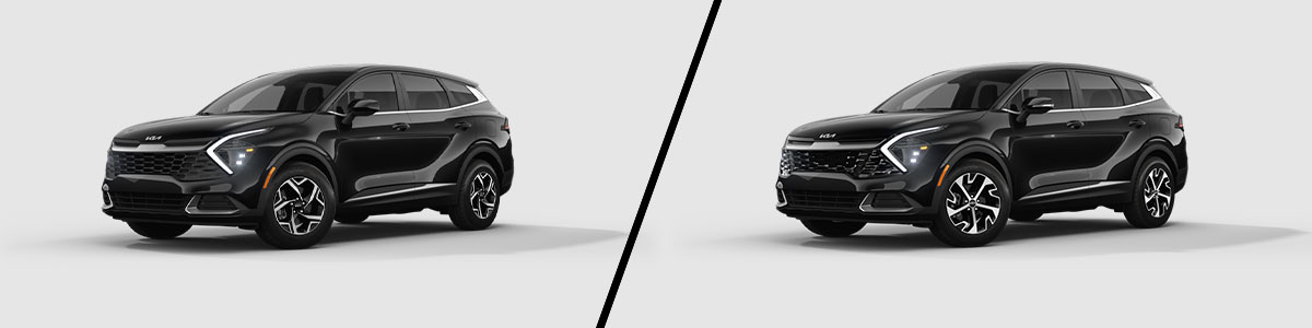 2025 Kia Sportage LX vs EX trim levels