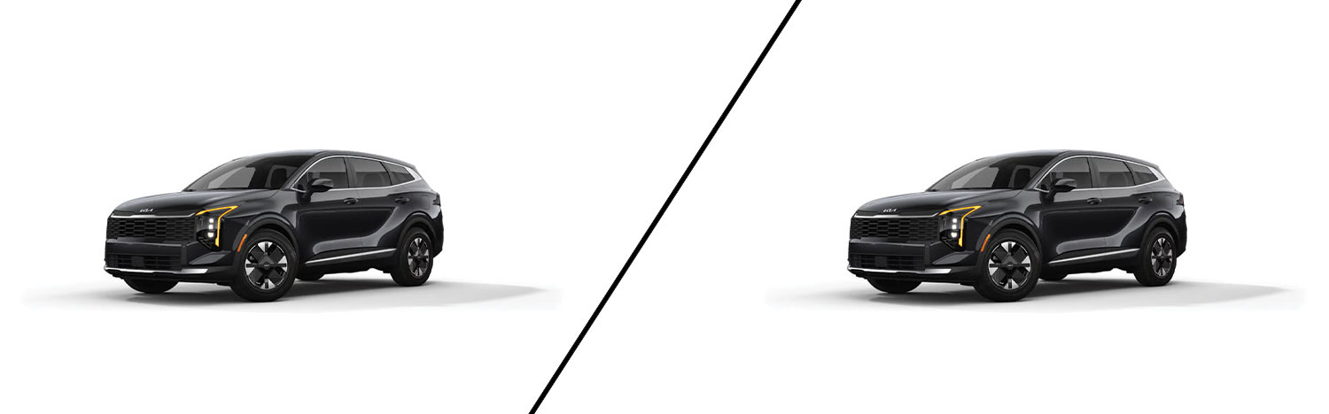 2026 Kia Sportage Hybrid LX vs S trim levels