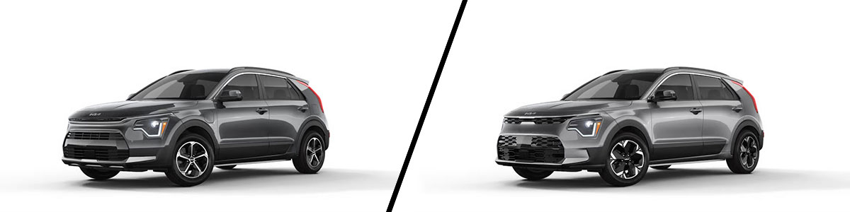 2025 Kia Niro Hybrid vs EV models