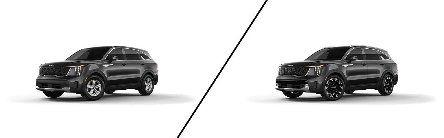 2026 Kia Sorento LX vs EX trim levels