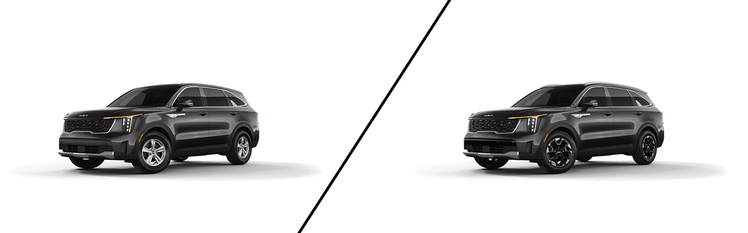 2026 Kia Sorento LX vs S trim levels